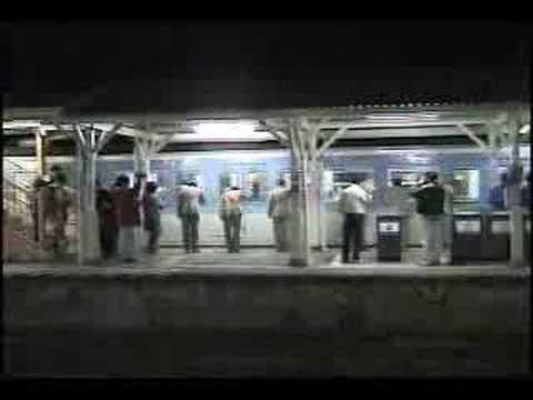 横川～軽井沢間廃止　横川駅最終日の様子　（１）