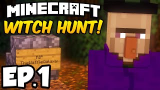 Minecraft: WITCH HUNT Ep.1 - ROBBERY, MURDER & CANDY MYSTERY!!! (Minecraft Adventure Map)