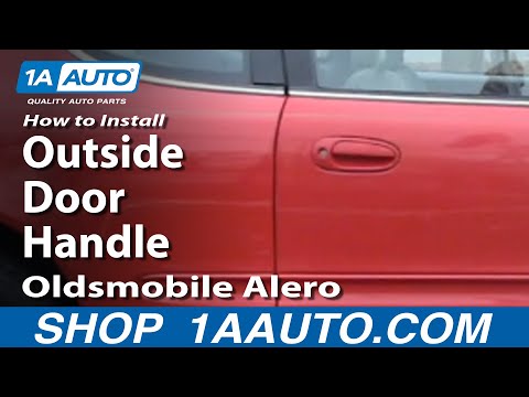 How To Install Replace Outside Door Handle Oldsmobile Alero 99-04 1AAuto.com