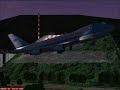 FS9 - Air Force One Landing Kai Tak VHHX (VHHH) Hong Kong