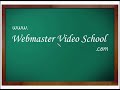 webmaster tutorial