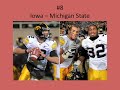 Best College Football Finishes of 2009