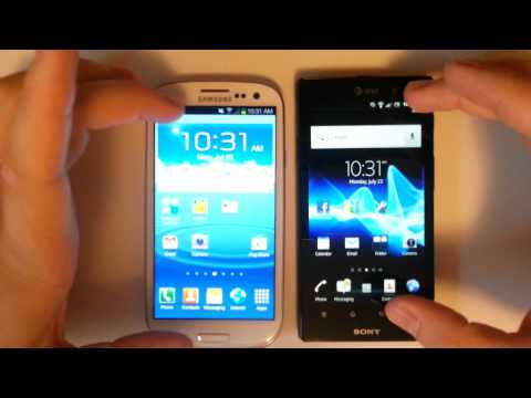 Sony Xperia Ion vs. Samsung Galaxy S3 - In Depth Comparison Review