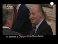 Watch 'The Spain squad has an audience with the King - no comment'