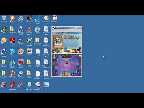 how to play yugioh wc 2011 on no$gba