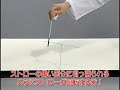 Click here to watch this video おもしろ実験 ストローで電気の力を調べよう！
