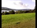 Donny may walking backwards up the hill in balloch park