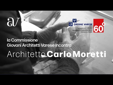 "Arch. Carlo Moretti" - Intervista integrale 6 dicembre 2022