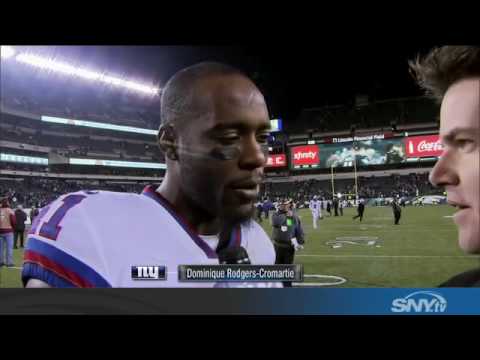 Video: Dominique Rodgers-Cromartie talks Giants loss to Eagles