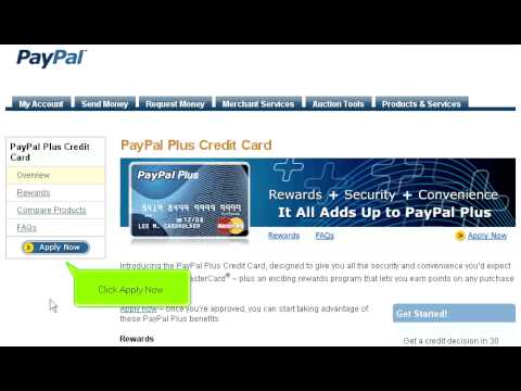how to apply for paypal credit