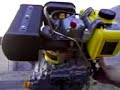 My newly acquired diesel. It is direct injection, 211cc displacement and output aproximately 4hp at 3800rpm. First time starter!