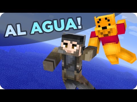 Minecraft - ¡Al Agua! Triple Mortal con Tirabuzon xD