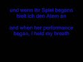 Rammstein: Klavier, english translation