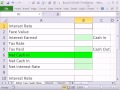 Excel Finance Class 58: After Tax Cash Flows&After Tax Interest Rates