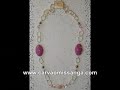 Carv�o Missanga Bijuteria - Colares Metal