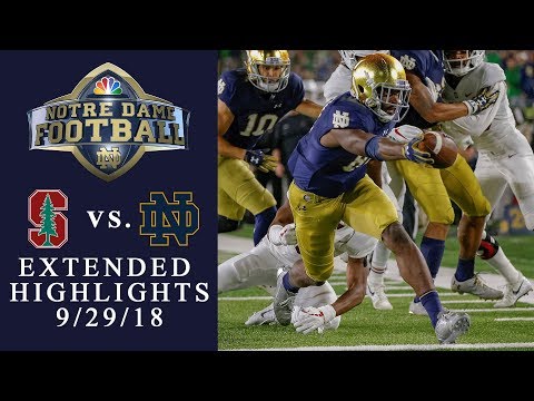 Video: Stanford vs. Notre Dame I EXTENDED HIGHLIGHTS I 9/29/18 I NBC Sports