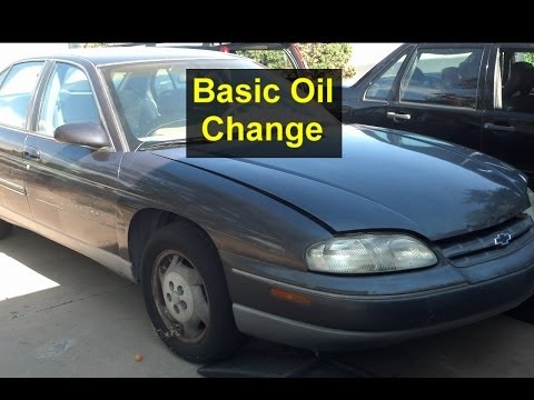 Oil change on a Chevrolet Lumina – Auto Repair Series