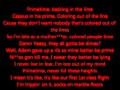 Jay-Z & Kanye West - Primetime Lyrics On Screen