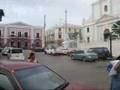 Arecibo, Puerto Rico: Main square in the rain