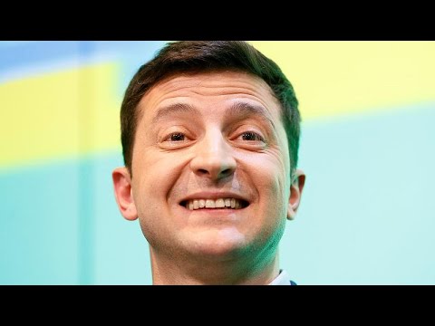 Ukraine: Politneuling Selenskyj schlgt den amtierenden ...