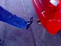 Citroen C2 Turbo with Flames