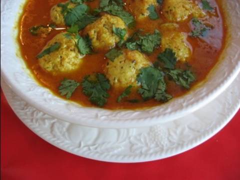 Recipe Chicken Curry Kofta Sfehmi