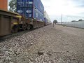 401TH VIDEO! RARE! BNSF #1065 IN NEW PAINT WITH AN OUTSTANDING CREW!
