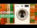 Відеоогляд Siemens WS12T440BY