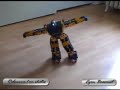 Robonova-1 on skates I