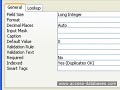 How to Change the MS Access Autonumber