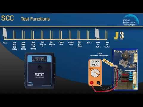 How to Set SCC Alarm Set Points, Relay & Test Functions