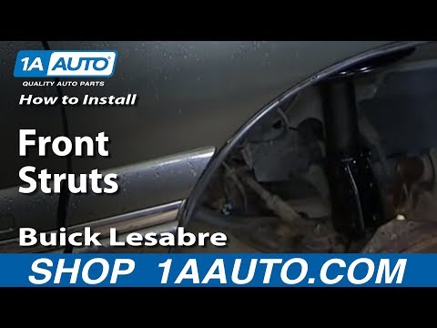 How To Install replace Worn out Front Struts 1990-99 Buick Lesabre Pontiac Bonneville