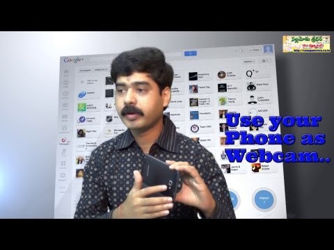 how to use a camera as a web camera