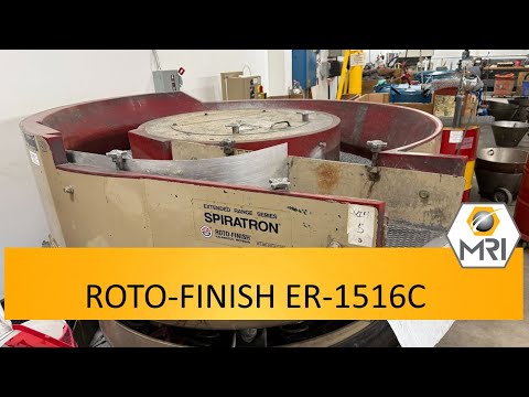 ROTO - FINISH ER-1516C VIBRATORS, VIBRATORY FINISHERS | Machinery Resources International (1)