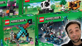 LEGO Minecraft 2023 set reveals! Deep Dark Battle, End Arena, Panda Haven, Bee Cottage & more! by JANGBRiCKS