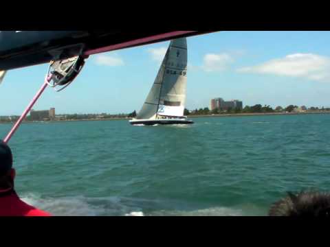 Sailing on Stars & Stripes USA11