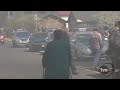 Pożar bloku w Warszawie - przy Flisa i Łopuszańskiej 2010 r