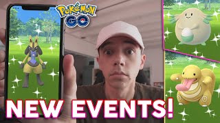 SHINY LUCARIO, SHINY CHANSEY, SHINY LICKITUNG + MORE! (February Events in Pokémon GO) by Trainer Tips