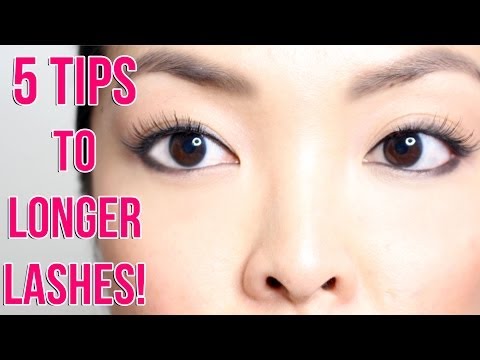 how to grow eyelashes