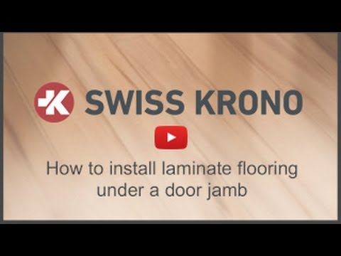 how to install a door jamb