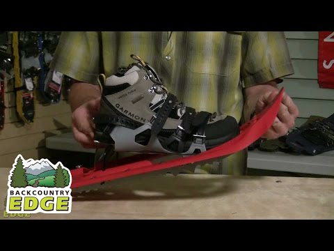 how to fasten msr snowshoes