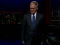 David Letterman jokes about McCain election loss