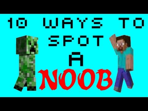 10 Ways to Spot a Noob - Minecraft