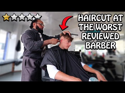 Getting a HAIRCUT At The WORST REVIEWED BARBER In My City
