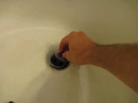 how to unclog moen bathtub drain