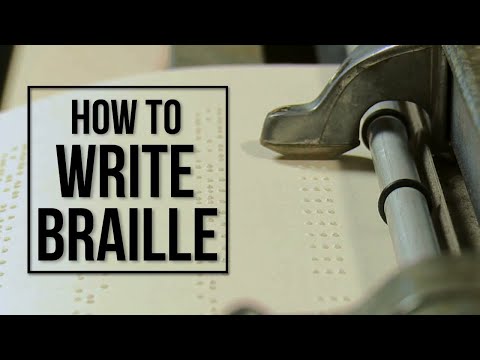 how to read braille