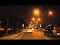 Driving At Night Along Valley Road & Longmoor Lane, Liverpool, Merseyside, England