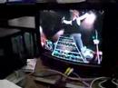 Jeeter rocks at Guitar Hero 3 without looking