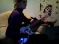 rockband umgebaute e gitarre