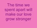 I wanna grow old with you